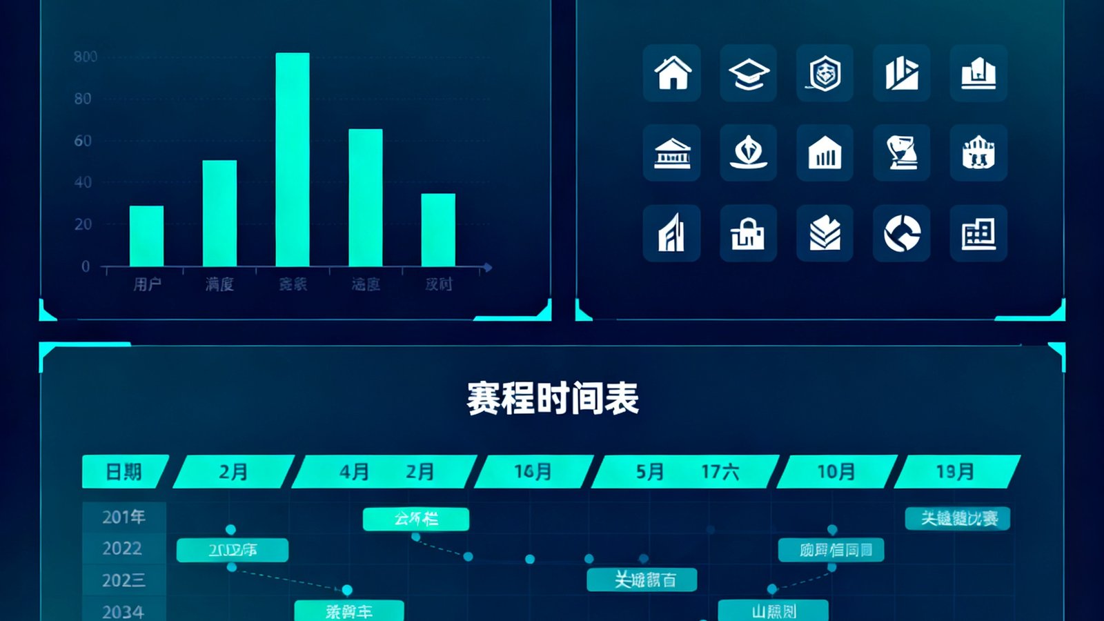 2026世界杯赛程时间表数据亮点仪表盘展示用户满意度99%和服务企业500家